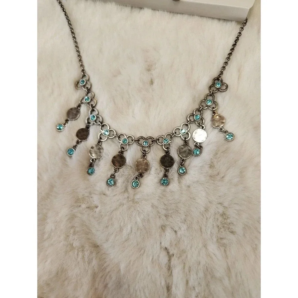 NWT Swarovski Crystallized 5480100 Necklace W/Earrings Set $129 - Picture 6 of 14
